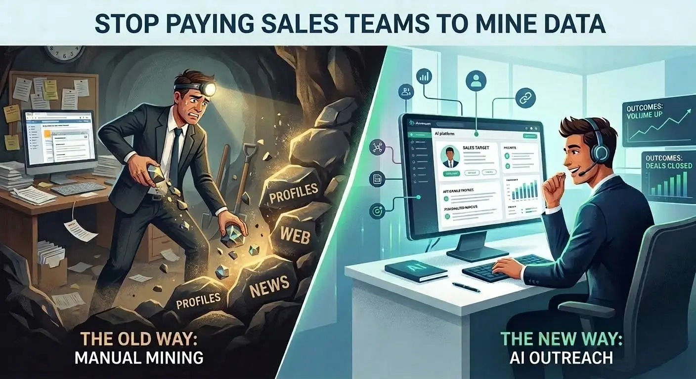 Stop Paying Sales Teams to Mine Data